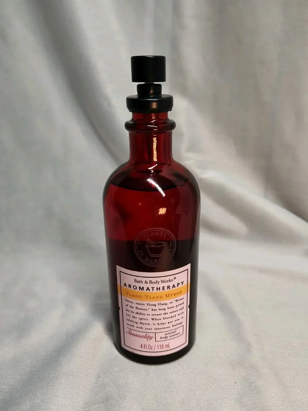 Bath & Bodyworks Aromatherapy SENSUALITY YLANG YLANG MYRRH Body Spray 4 oz Rare
